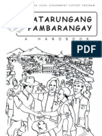 Katarungang Pambarangay: A Handbook