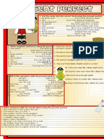 Present Perfect Worksheet