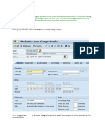 311-Transfer Posting Reservation Against Production Order Through MF60