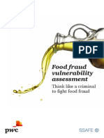 PWC Food Fraud Vulnerability Assessment