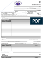 DepEd Official Form 137-SHS 2016