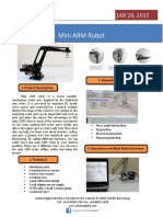 Desktop Robotic Robot Arm For Education