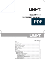 UT513 Eng Manual PDF