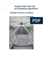 Molten Sulphur Rail Tank Car Loading and Unloading Operations Final With Appendices