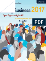 Doing Business 2017 Ecuador