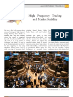 EES - FX Trader Magazine - High Frequency Trading and Market Stability