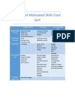 Knowdell Motivated Skills Card Sort