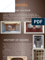 Doors: What Is A Door