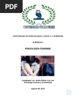 1 - III Modulo Clinica y Forense