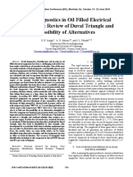 Fault Diagnostics in Oil Filled Electrical Equipment: Review of Duval Triangle and Possibility of Alternatives