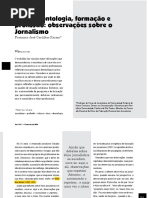 Fundamentos de Deontologia Do Jornalismo