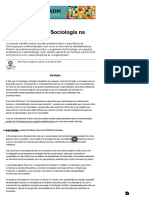 A Importância Da Sociologia Na Administração - Produção Acadêmica - Administradores