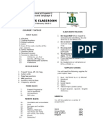 Bach. Classroom Rules I 2010-2