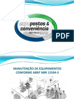 Mecânica - Manutenção Postos de Combustíveis - NBR 15594-3