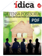 DEFENSA POSESORIA: Acciones Del Estado Frente A Las Invasiones