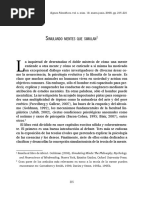 Reseña Simulando Mentes Que Simulan - Alvin Goldman PDF