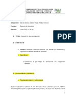 Informe VI Orgánica II Obtención de Colorantes Azoicos