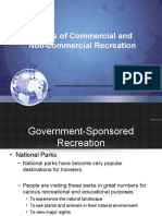 Types of Commercial and Non-Commercial Recreation