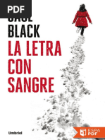 La Letra Con Sangre - Saul Black