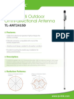 2.4Hz 15dbi Outdoor Omni-Directional Antenna: Tl-Ant2415D