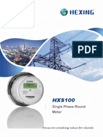 Meter HXS100 ANSI DataSheet PDF