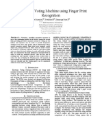 Modernized Voting Machine Using Fingerprint Recognition 1383911867