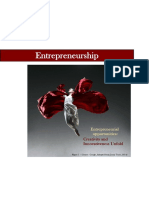 Enterprise & Innovation Assignment - Entrepreneurial Opportunities: Creativity & Innovativeness Unfold