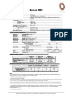 Garlock 9900 Data Sheet PDF