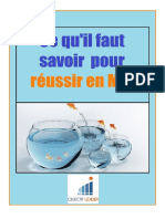 Ce Quil Faut Savoir Pour Réussir en MLM Objectifleader - Com - PDF