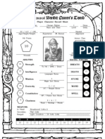 Gencon 2010 Character Sheet FIGHTER