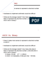 ASCII vs. Binary