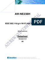 AzureWave AWNE238h WiFi Card