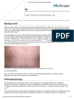 Pityriasis Rosea - Background, Pathophysiology, Etiology