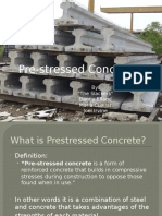 Pre Stressed Concrete