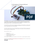 Analogue Sensors On The Raspberry Pi Using An MCP3008