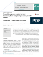 3.1 Coagulation Process Control in Water Treatment Plants Using Multiple Model Predictive Control