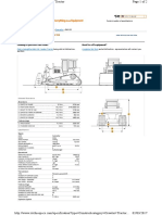 D6H LGP Crawler Dozer Spec