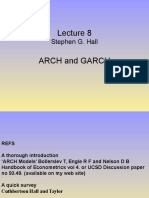 Lecture 8 Arch and Garch