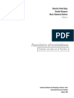 Panorámica Afrocolombiana. Estudios Sociales Del Pacífico MauricioPardoComp PDF