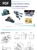 Desenho Técnico Mecânico I (Sem0564) Aula 10 - Elementos de Máquina