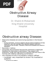 Obstructive Airway Disease: Dr. Khalid Al-Mobaireek King Khalid University Hospital