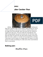 Baking Pans: Tube Center Pan