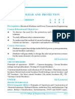 Switchgear & Protection PDF