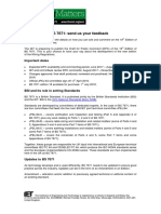 18th Edition of BS 7671 - Send Us Your Feedback1