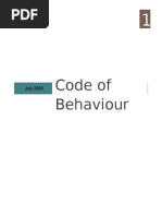 Code of Behaviour 2010