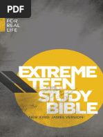 Thomas Nelson - Extreme Teen Study Bible, NKJV. Real Faith For Real Life-Thomas Nelson (2012)