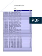 Excel Calculation