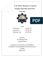 Thesis of Design of AC Drive