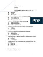 Eddy Current PCN Level 2 Practice Questions 2