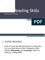 Basic Reading Skills